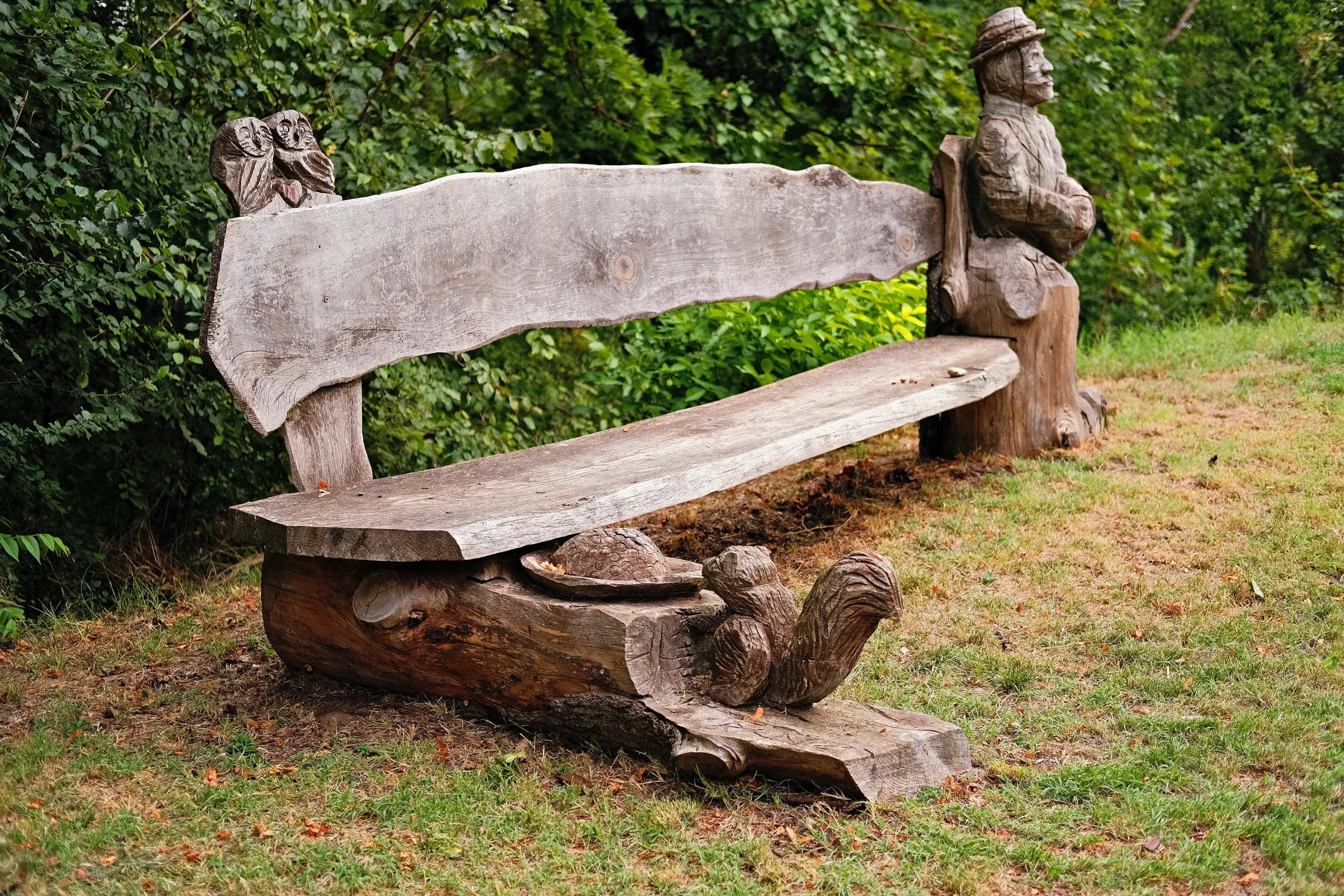 Panchine artistiche di Castellero (Area camper)